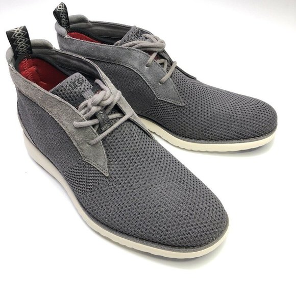 UGG Union Hyperweave FitFlex Chukka Dark Gray - Picture 7 of 11